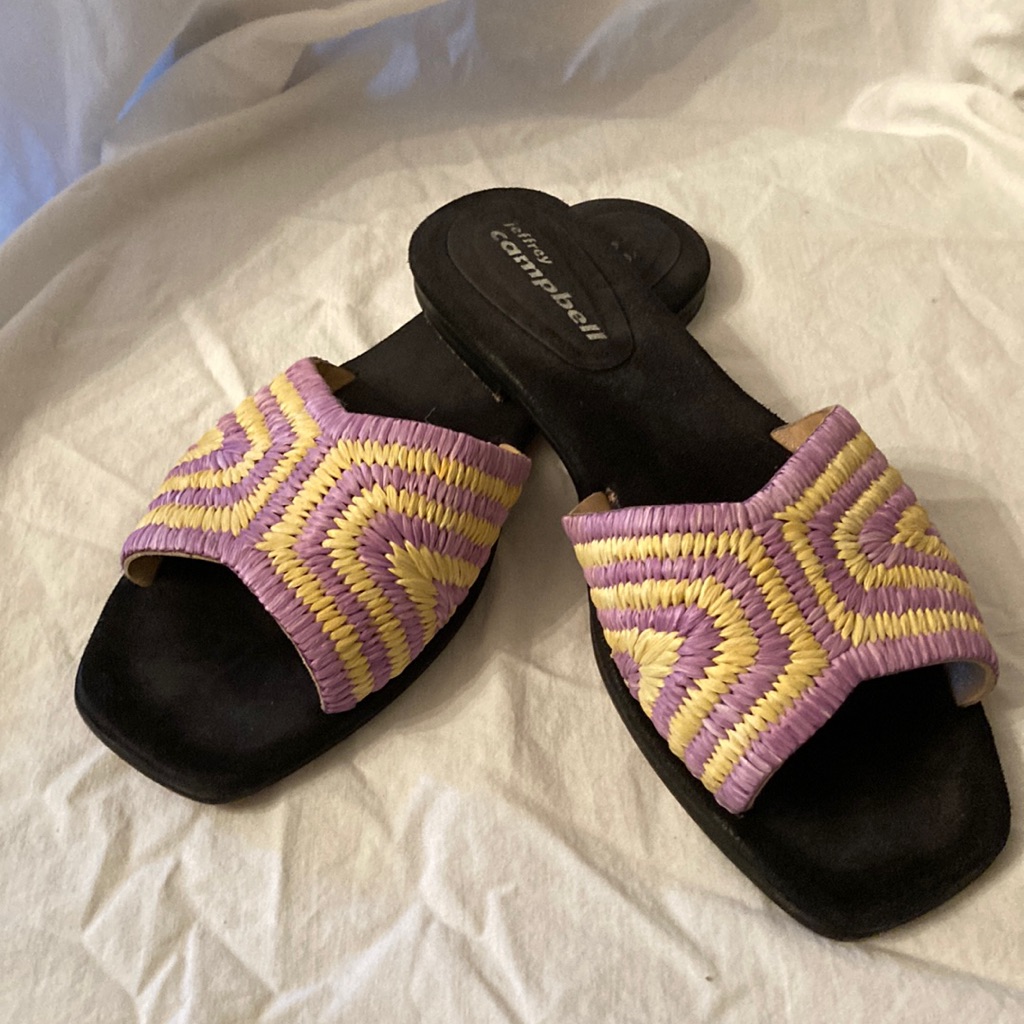 Lavender And Yellow Slides